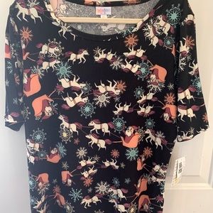 Ladies NWT LuLaRoe Gigi Top Size 3XL